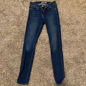 Levi’s 711 Dark Wash Jeans